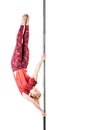 Pole dance girl, pole fitness