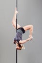 Pole dance girl, pole fitness