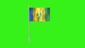 Pole Flag of Saint Vincent and the Grenadines, Flag of Saint Vincent and the Grenadines, Saint Vincent and the Grenadines Pole