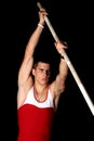 Pole vault Royalty Free Stock Photo