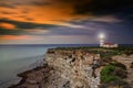 The Polente lighthouse in Bozcaada Island