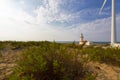 Polente Lighthouse is located at the westernmost edge of Bozcaada