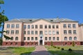 POLESSK, RUSSIA. The office building in summer day