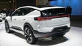 Polestar 3 SUV AWD electic car displayed at NY Auto Show 2024