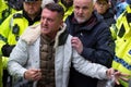 Police arrest far right agitator Tommy Robinson at the March Against Antisemitism, London, UK