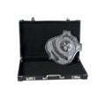 Police Badge in Briefcase Royalty Free Stock Photo