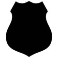 Police Badge Silhouette