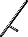 Police Baton Illustration Royalty Free Stock Photo