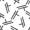 Police baton or nightstick icon pattern