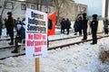 Police Clear Anti-pipeline Protesters Off Train Tracks