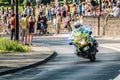 Police biker at Tour de Yorkshire