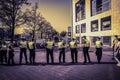Police Blockade At The Stopera Building During The Extinction Rebellion Group At The Stopera Square At Amsterdam The Netherlands 7