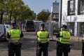 Police Blockade At The Stopera Building During The Extinction Rebellion Group At The Stopera Square At Amsterdam The Netherlands 7