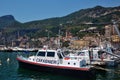 Police Boat in the Port of Salerno