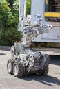 Police bomb squad robot