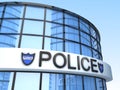 Police Building Royalty Free Stock Photo