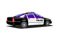 Police Car Royalty Free Stock Photo