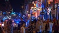 Police Car on duty at Nashville Broadway - NASHVILLE, UNITED STATES - JUNE 17, 2019