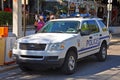 Police car in Key West, Florida, USA Royalty Free Stock Photo