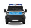 Police Car Isolated Royalty Free Stock Photo