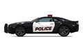 Police Car Isolated Royalty Free Stock Photo