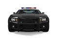 Police Car Isolated Royalty Free Stock Photo