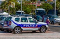 Police Car in Marigot St Martin