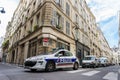 Police car in Paris