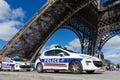 Police car in Paris