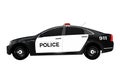 Police Car Side View Royalty Free Stock Photo