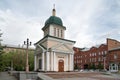 Police chapel of the Holy Great Martyr Demetrius of Solunsky. Krasnoyarsk, Krasnoyarsk Territory. Russia