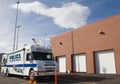 Police comm van 1 Royalty Free Stock Photo
