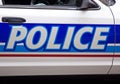 Police cruiser Royalty Free Stock Photo