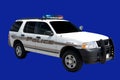 Police Cruiser Royalty Free Stock Photo