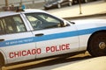 Police Cruiser in Chicago Royalty Free Stock Photo