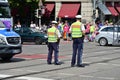 Police at CSD parade in Munich, Bavaria