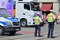 Police at CSD parade in Munich, Bavaria