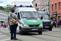 Police at CSD parade in Munich, Bavaria