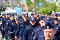 Police departments securing demonstrations of Polish nationalists