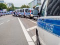 Police deployment in east Germany