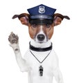Police dog Royalty Free Stock Photo