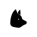 police dog icon. Element of police for mobile concept and web apps. Detailed police dog icon can be used for web and mobile. Royalty Free Stock Photo
