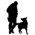 Police Dog Silhouette 5