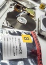 Police expert examines hard drive in search of evidence