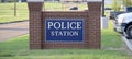 Police Force Station Royalty Free Stock Photo