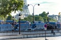 Police forces at Place de la Concorde