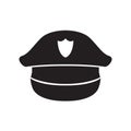 Police hat icon Royalty Free Stock Photo
