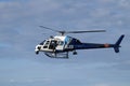 Police helicopter Royalty Free Stock Photo