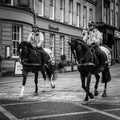 Police on horseback