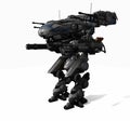 Police mech Royalty Free Stock Photo